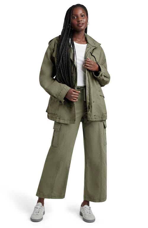 Splendid Tegan Hooded Utility Jacket In Trail