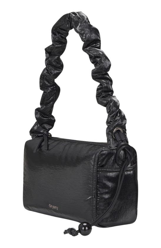 Shop Oryany Scrunch Shoulder Bag In Black