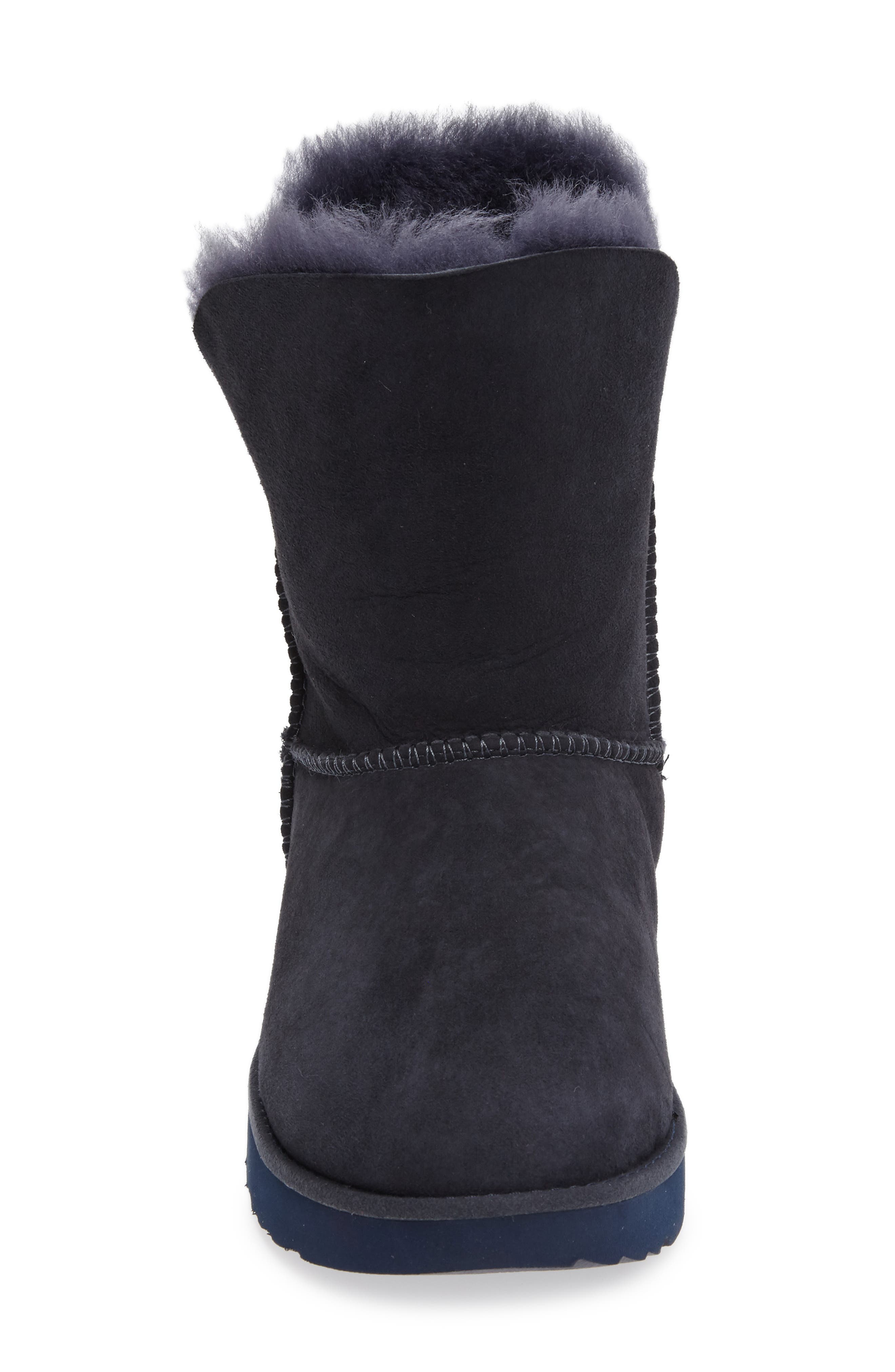 ugg classic short boot navy