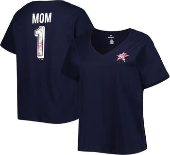 Men's Fanatics Branded Navy Houston Astros Number One Dad Team T-Shirt