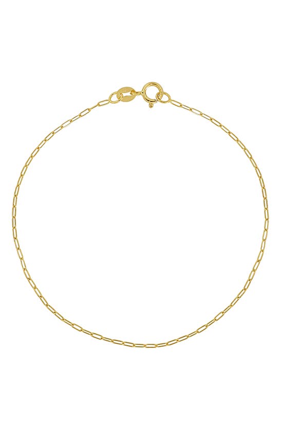 Shop Bony Levy 14k Gold Chain Bracelet In 14k Yellow Gold