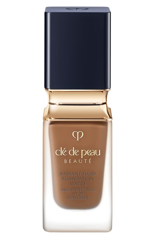 Clé de Peau Beauté Beauté Radiant Fluid Matte Foundation SPF 20 in B90 - Very Deep Beige at Nordstrom