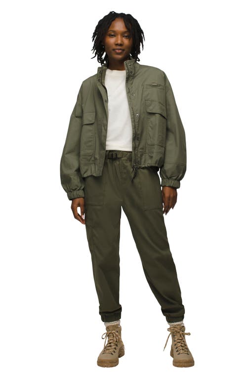 Prana Stretch Zion™ Elastic Waist Joggers In Spruce