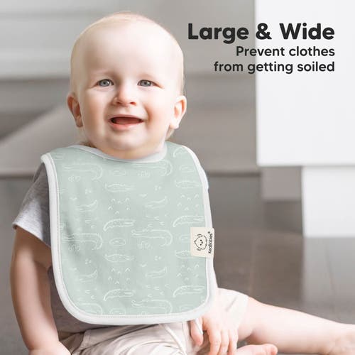 Keababies 8-pack Coast Drool Bibs In Multi