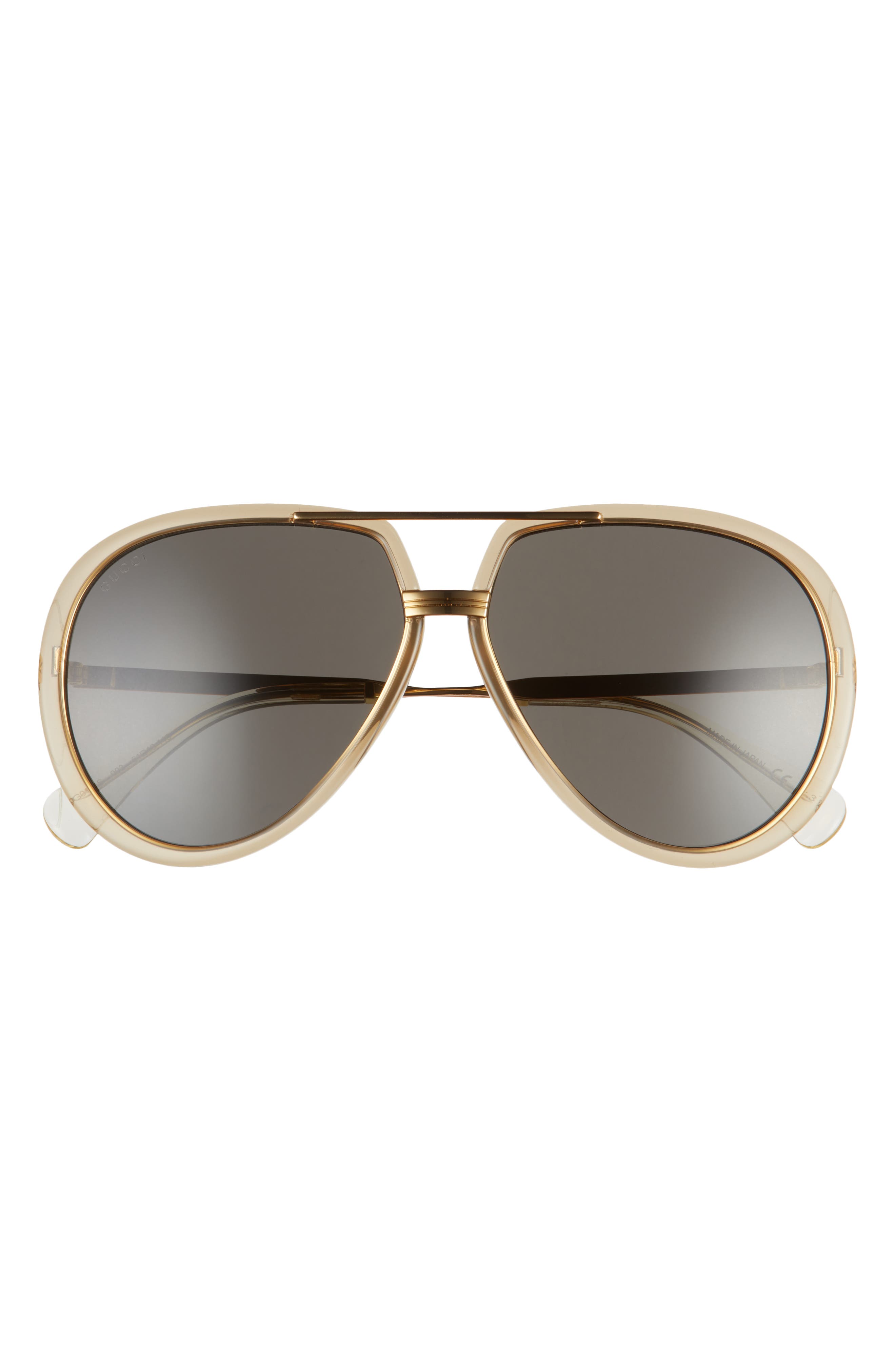 Gucci 61mm Aviator Sunglasses Nordstrom