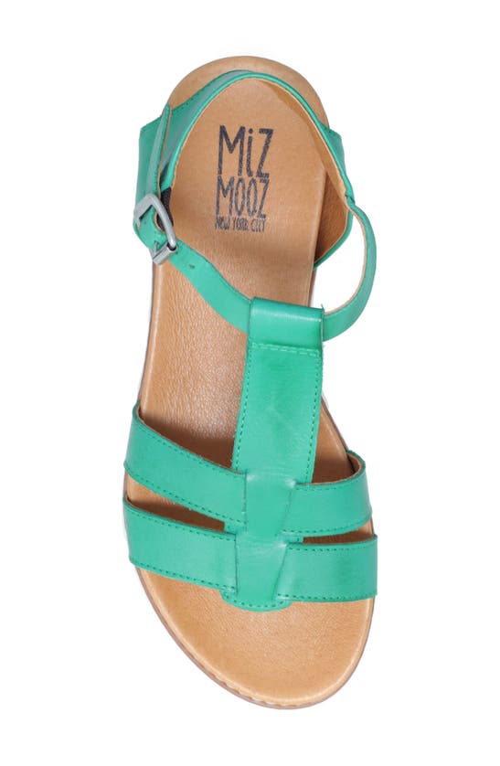Shop Miz Mooz Margery Sandal In Emerald