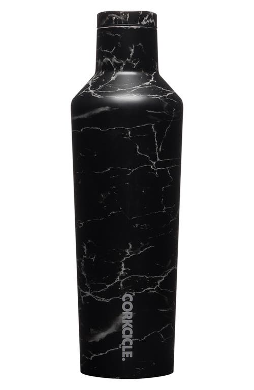 Corkcicle 16-Ounce Insulated Canteen in Nero