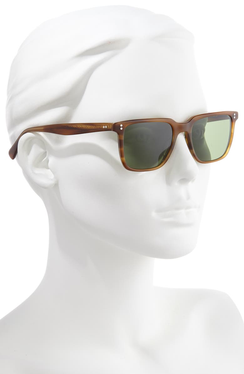 Oliver Peoples Lachman 50mm Rectangle Sunglasses, Alternate, color, 