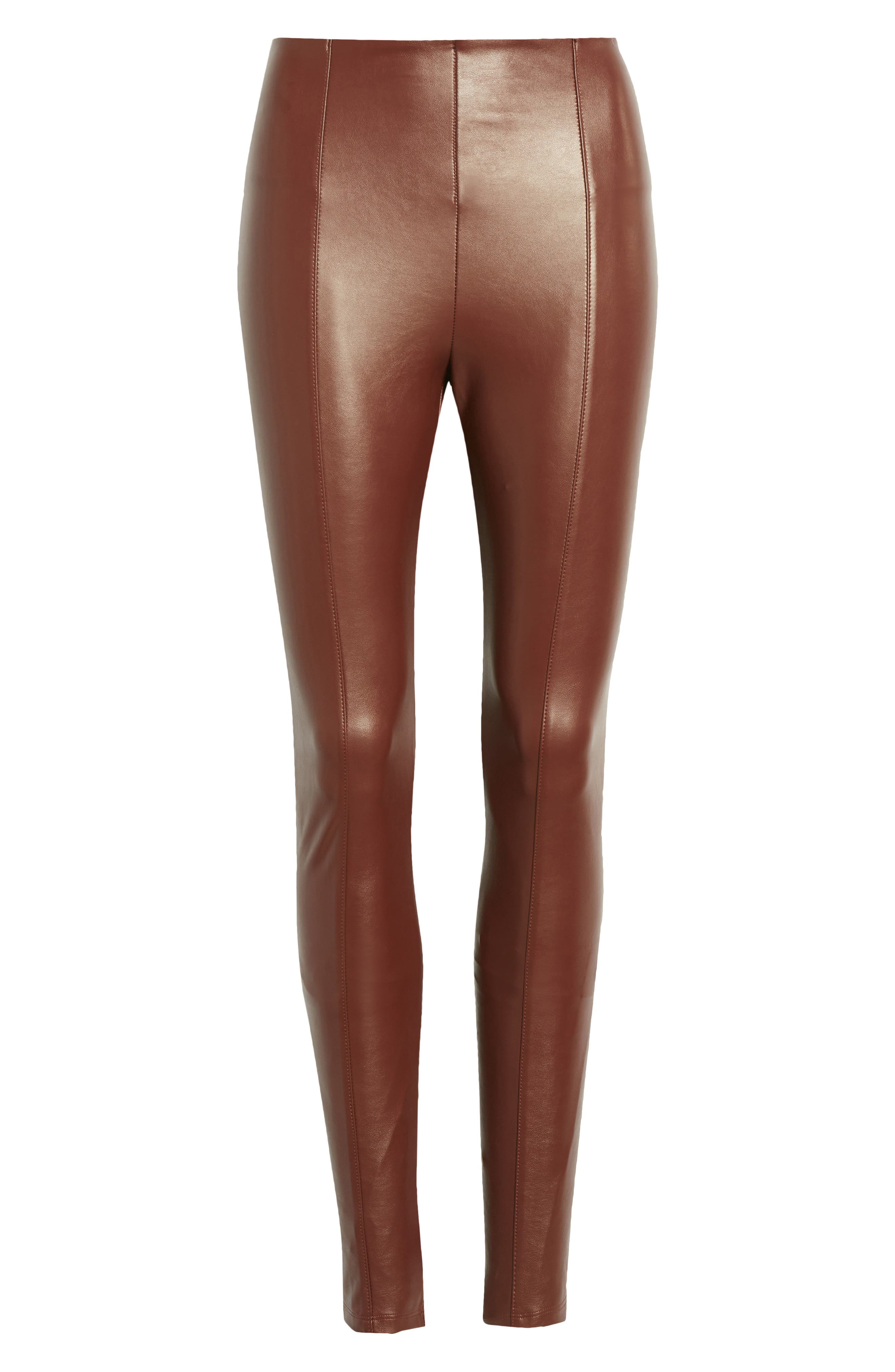 Lyssé High Waist Faux Leather Leggings 
