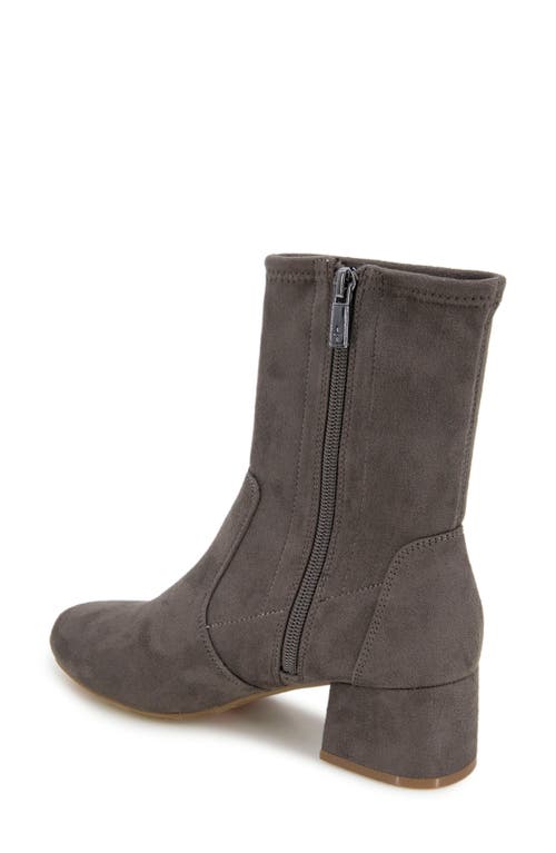 Reaction Kenneth Cole Raleigh Block Heel Bootie In Concrete Micro