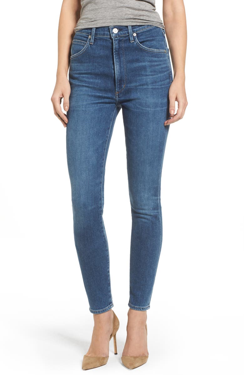 Citizens of Humanity Chrissy High Waist Skinny Jeans (Hotline) | Nordstrom