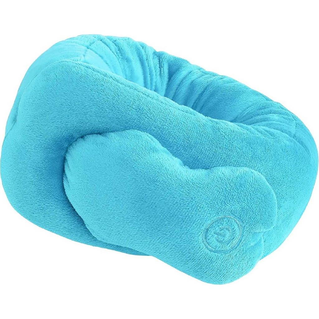 Pursonic Portable Neck & Shoulder Adjustable Massaging Wrap Blue In Blue