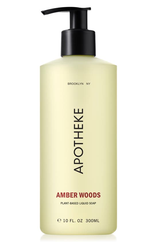 Apotheke Amber Woods Hand Wash In Yellow