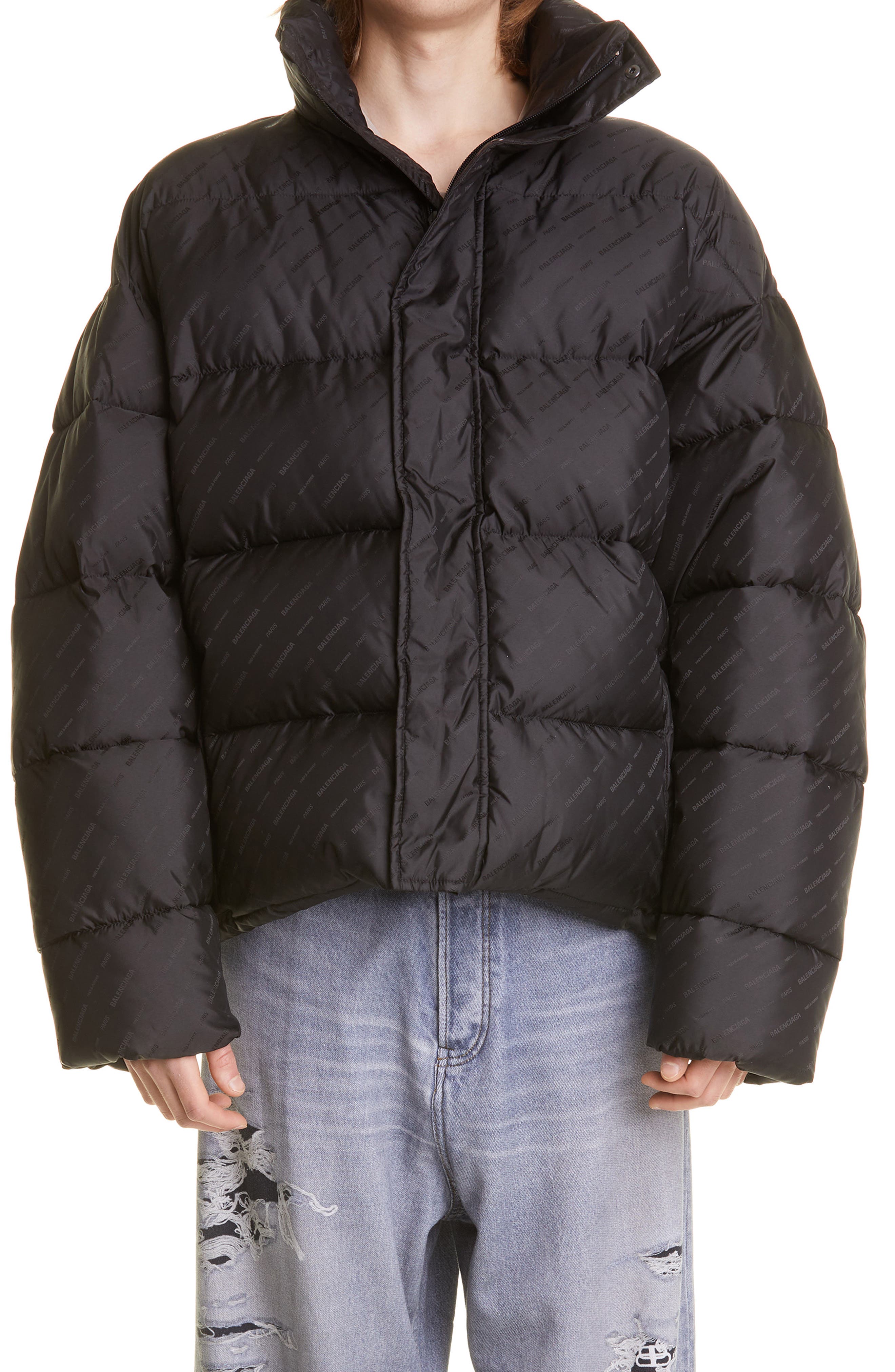 balenciaga puffer jacket mens