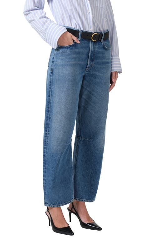 Shop Citizens Of Humanity Miro High Waist Barrel Jeans In Pacifica