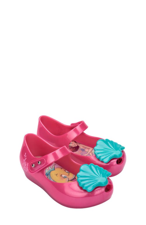 Shop Melissa X Disney® The Little Mermaid Ultragirl Ii Mary Jane In Pink/blue