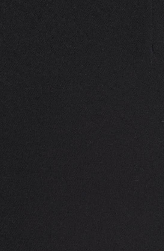 Vince Mid-rise Cropped Kick-flare Pants In Black