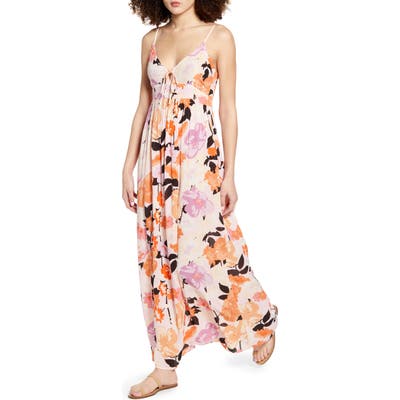 Rip Curl Lakeshore Floral Maxi Dress, Purple
