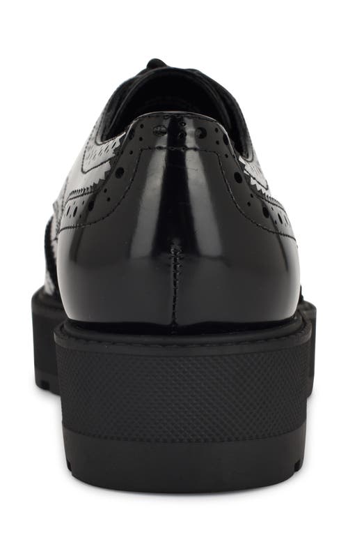 NINE WEST NINE WEST RESTTIN WINGTIP PLATFORM DERBY