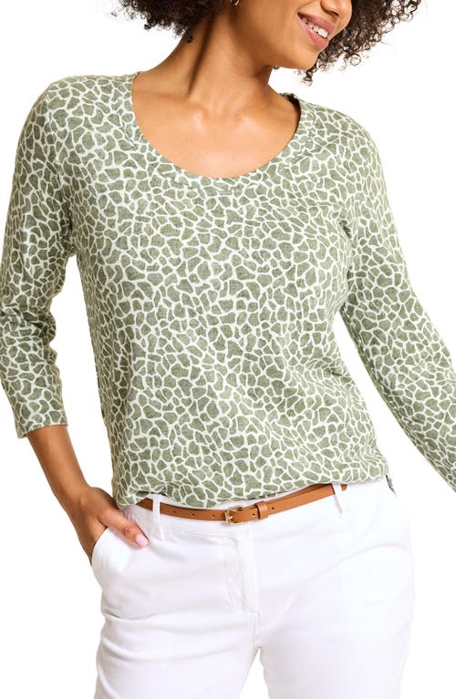 Shop Tommy Bahama Ashby Isles Safari Top In Tea Leaf