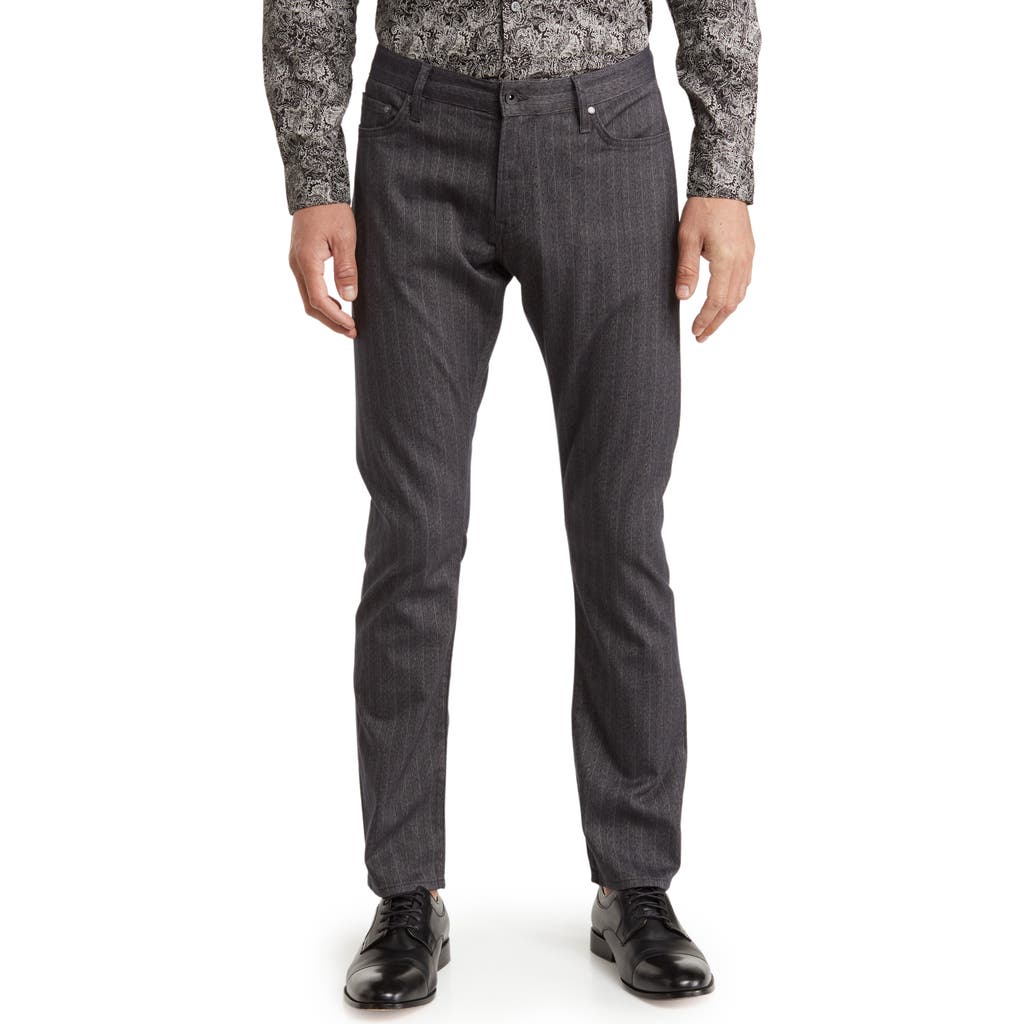 John Varvatos Regular Fit 5-pocket Pants In Grey Heather
