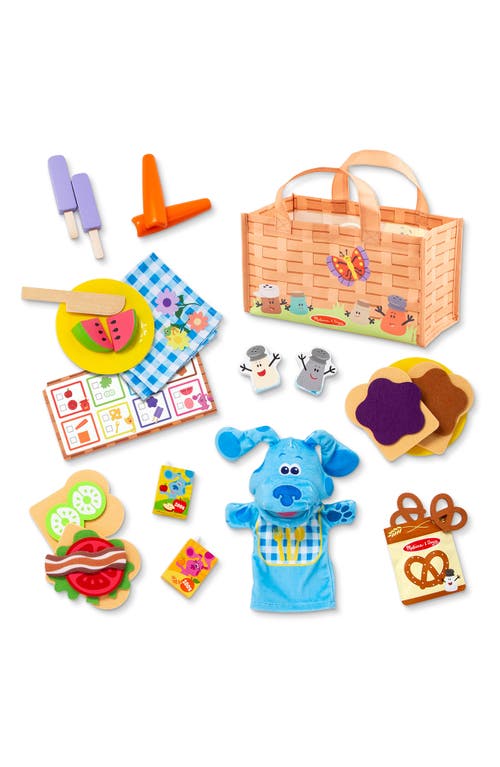 Melissa & Doug Blue's Clues & You Share with Blue Picnic Playset in Multi at Nordstrom