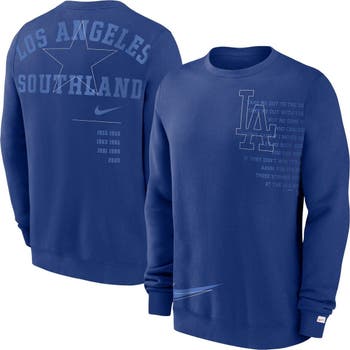 Los Angeles Dodgers 2023 MLB Postseason Dugout Men's Nike Dri-FIT MLB  T-Shirt.