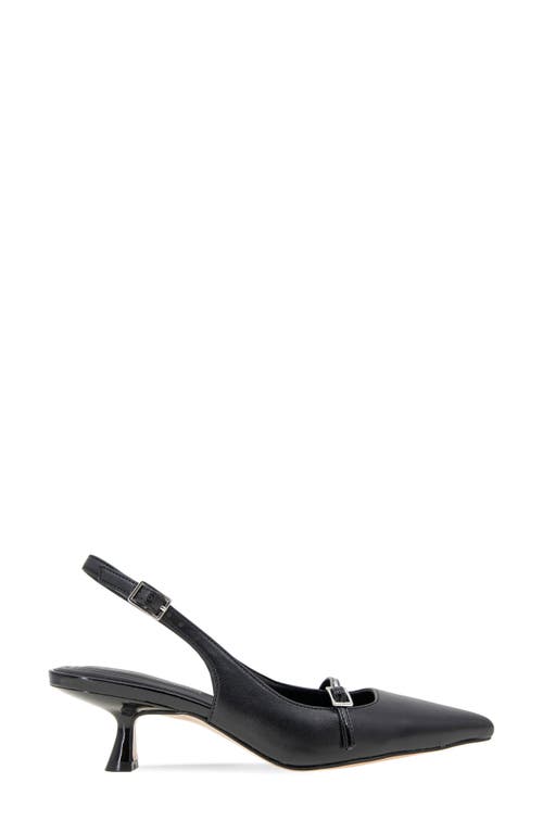 Bcbgeneration Women's Kami Kitten Heel Slingback Mary Jane Pumps In Black