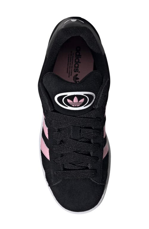 Shop Adidas Originals Adidas Campus 00s Sneaker In Black/white/true Pink