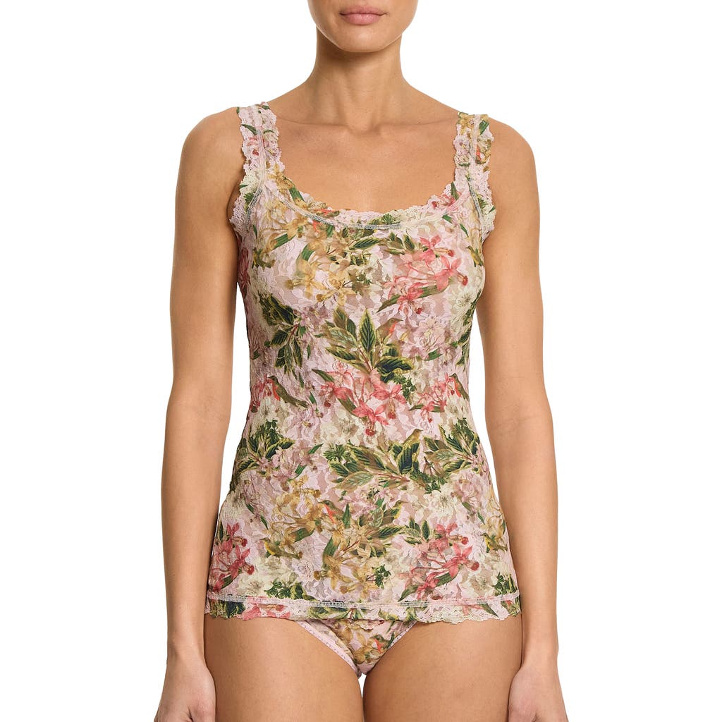 Hanky Panky Printed Signature Lace Classic Cami In French Garden