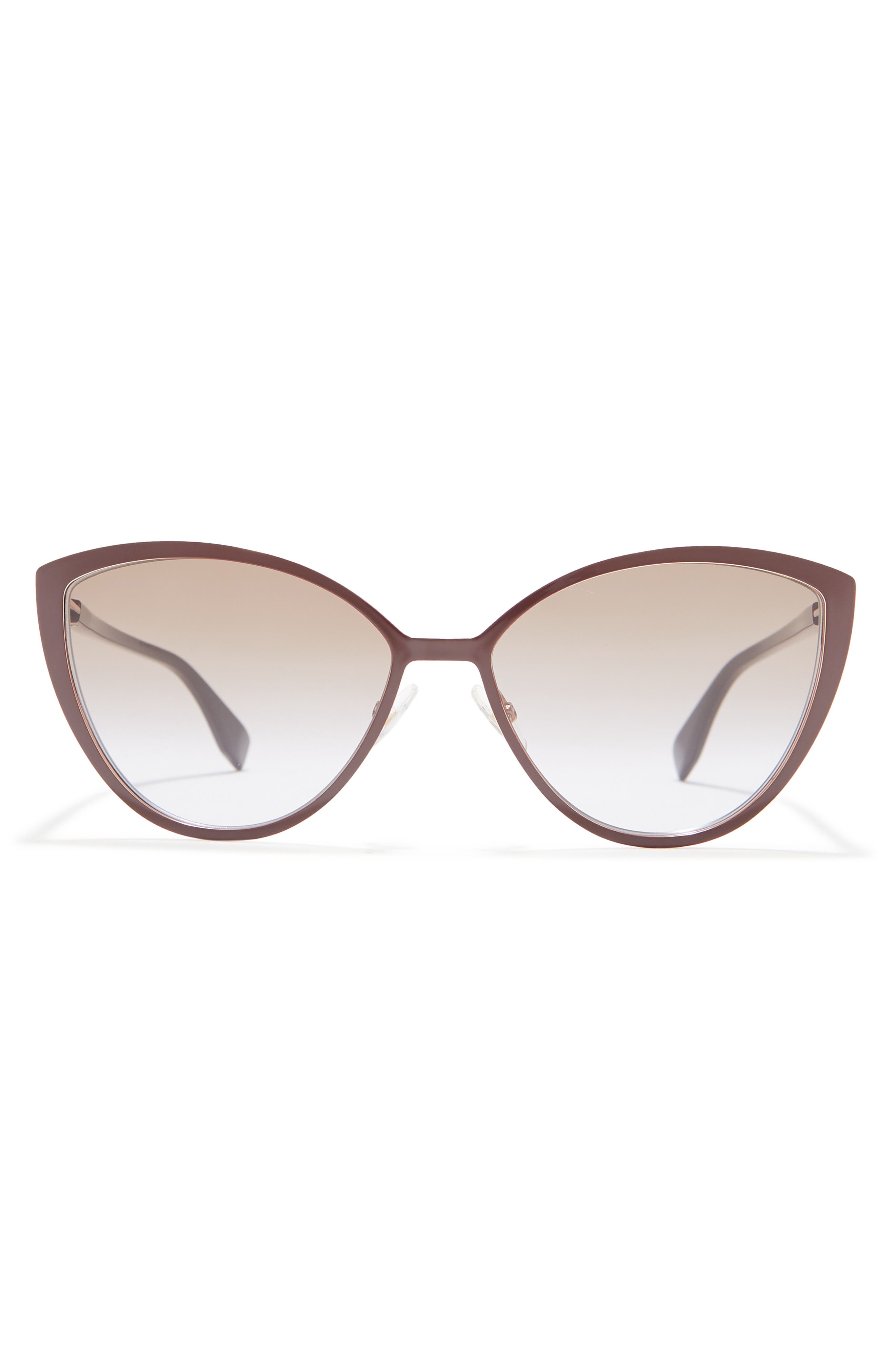 fendi 60mm cat eye sunglasses