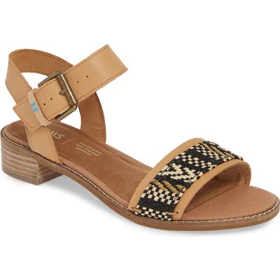 Toms Camilia Sandal, Beige