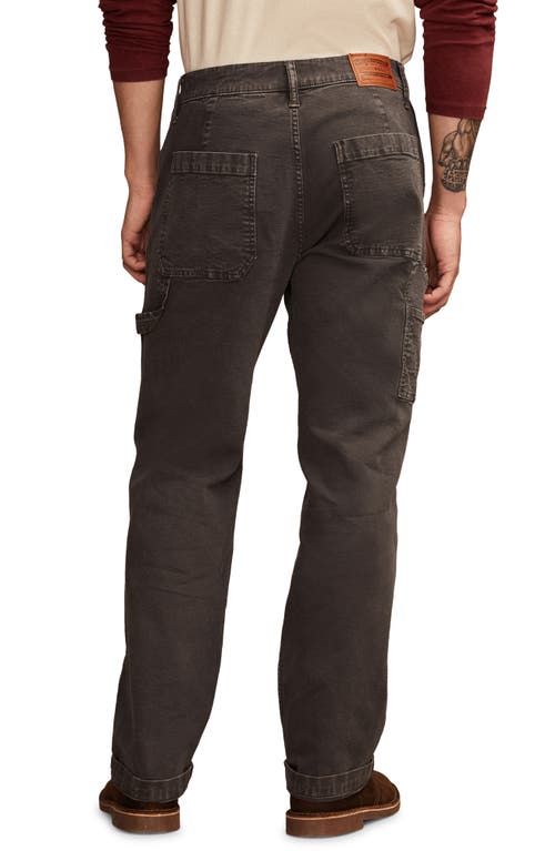 Shop Lucky Brand Stretch Cotton Utility Pants In Clay