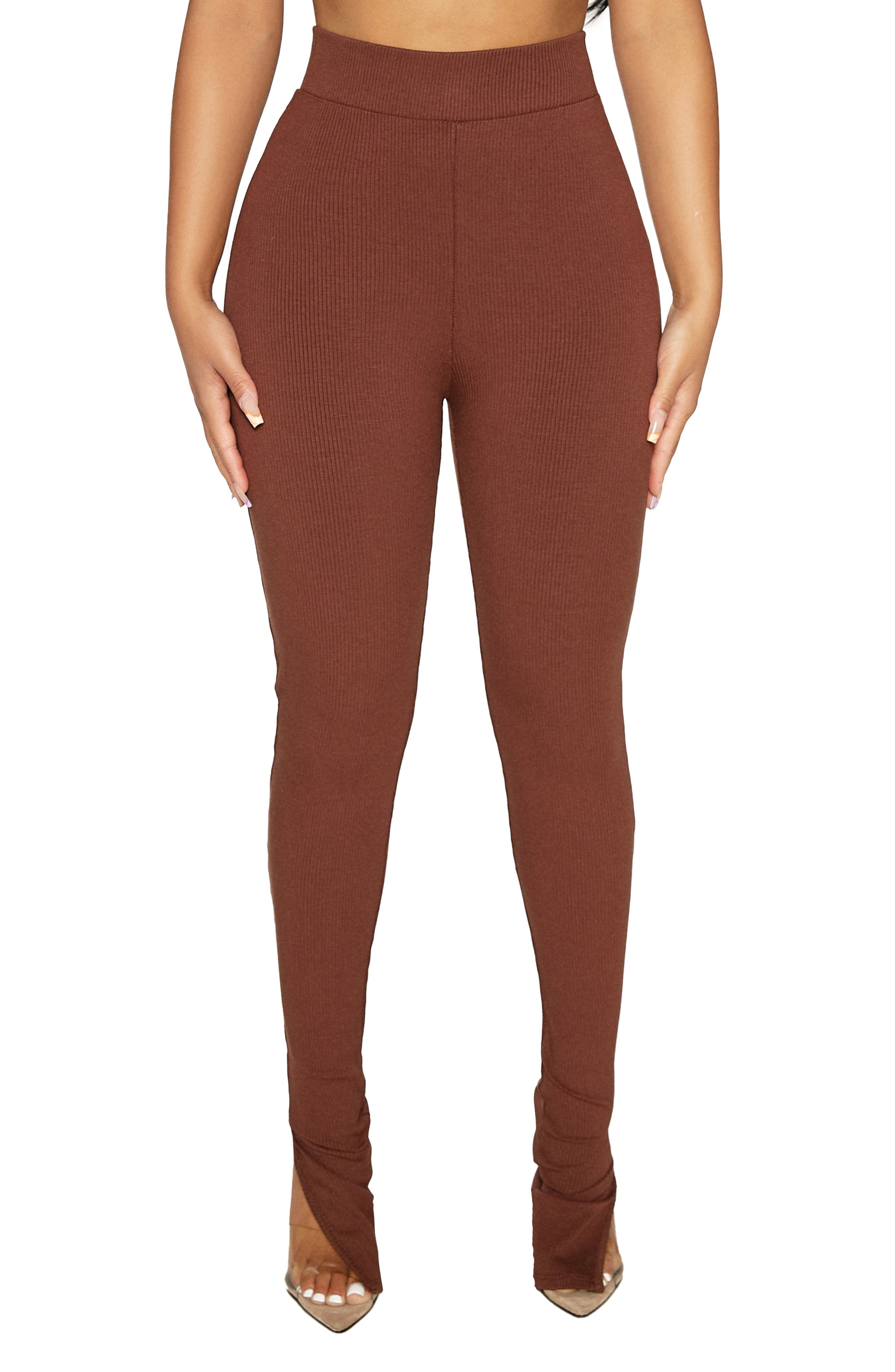 light brown jeggings