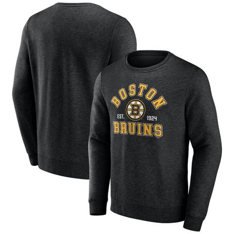 Pittsburgh Steelers Mitchell & Ness Big & Tall Post Season Run Crew Neck  Sweatshirt - Heathered Gray/Black