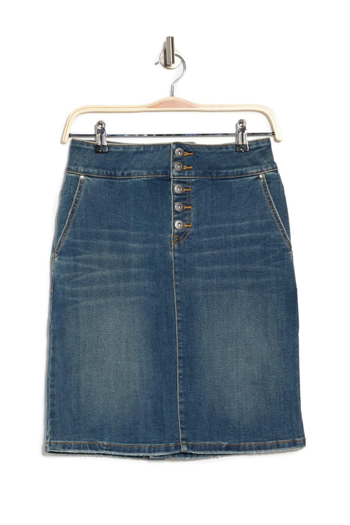 prana denim skirt