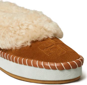 Tory burch 2025 shearling slippers