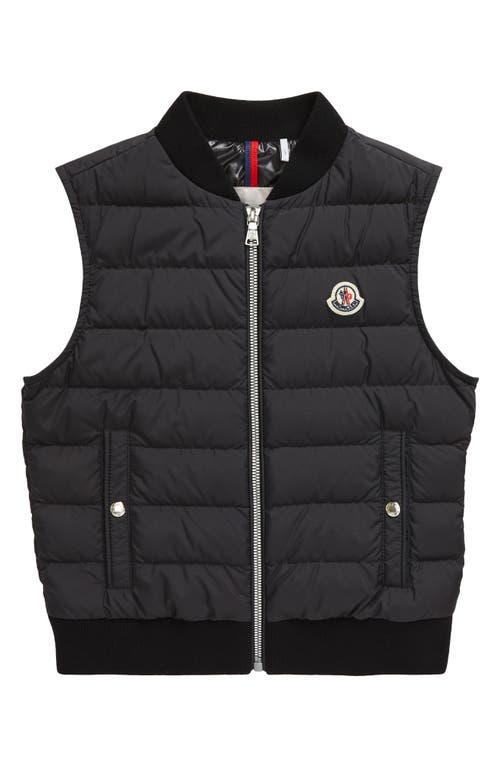 Moncler Kids' Olu Quilted Down Vest Black at Nordstrom,