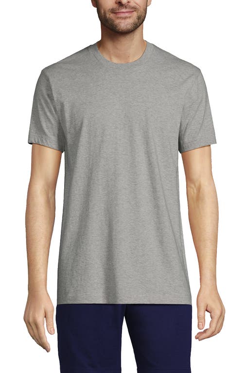 Lands' End Crewneck Undershirt 3 Pack In Gray Heather