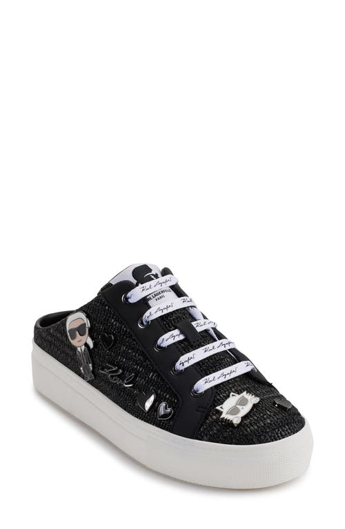 Karl Lagerfeld Paris Cambria Sneaker Mule Black at Nordstrom,