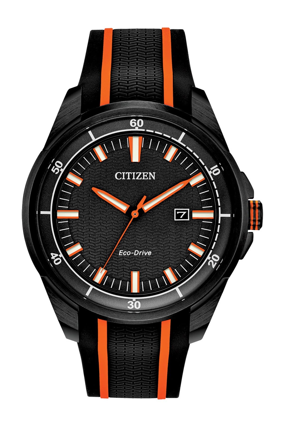 citizen eco drive silicone band