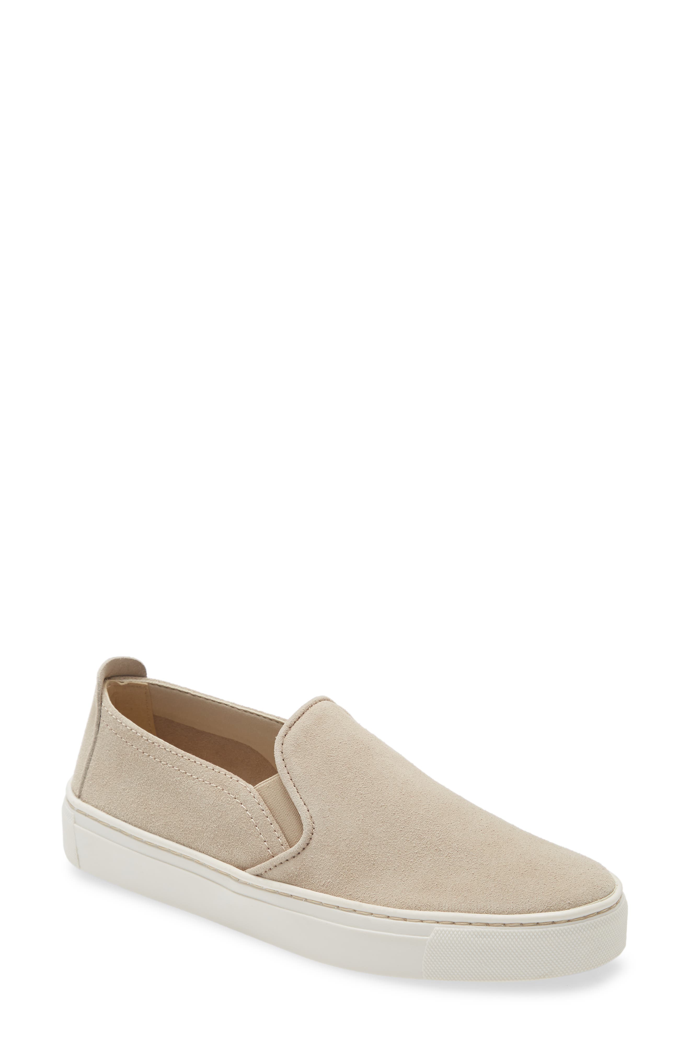 slip on sneakers suede