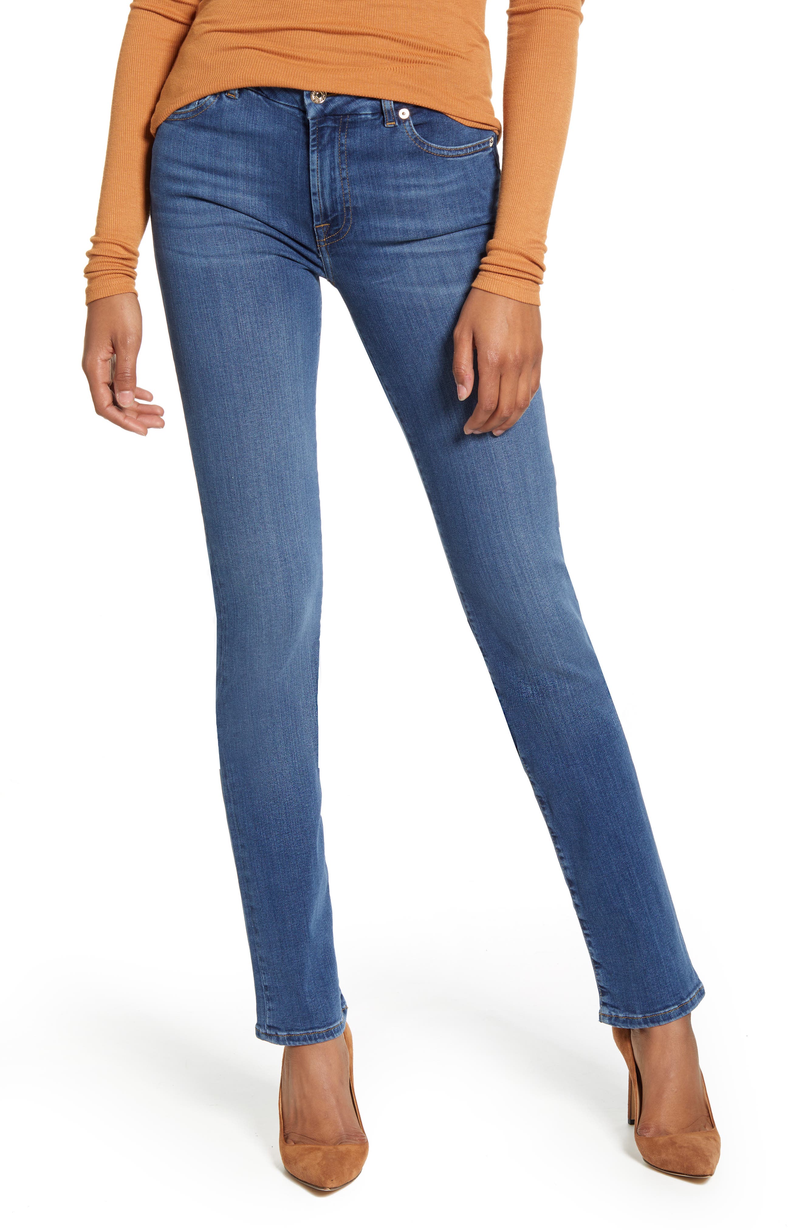 7 for all mankind kimmie straight jeans