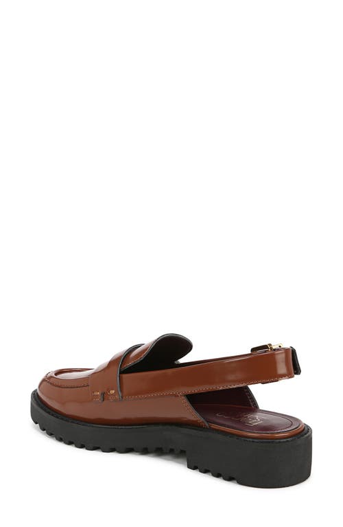 Franco Sarto Coppola Slingback Penny Loafer In Tobacco