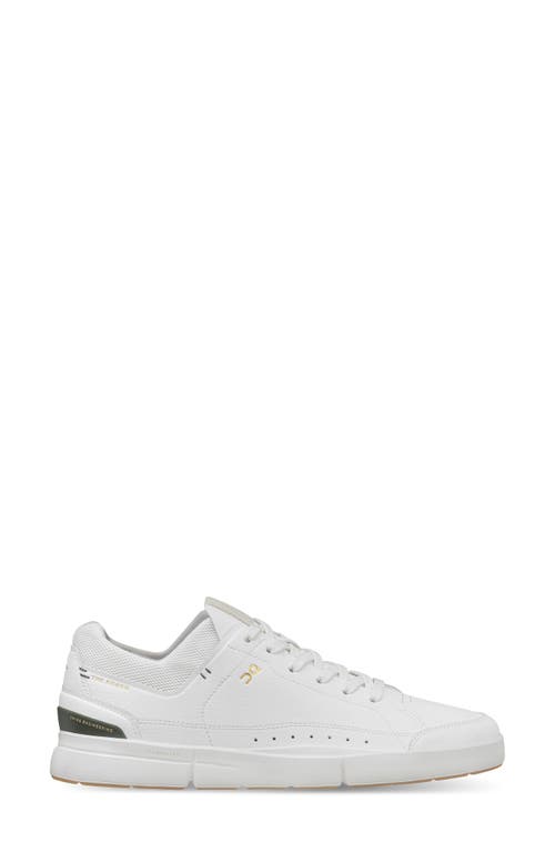 Shop On The Roger Centre Court Tennis Sneaker In White/green