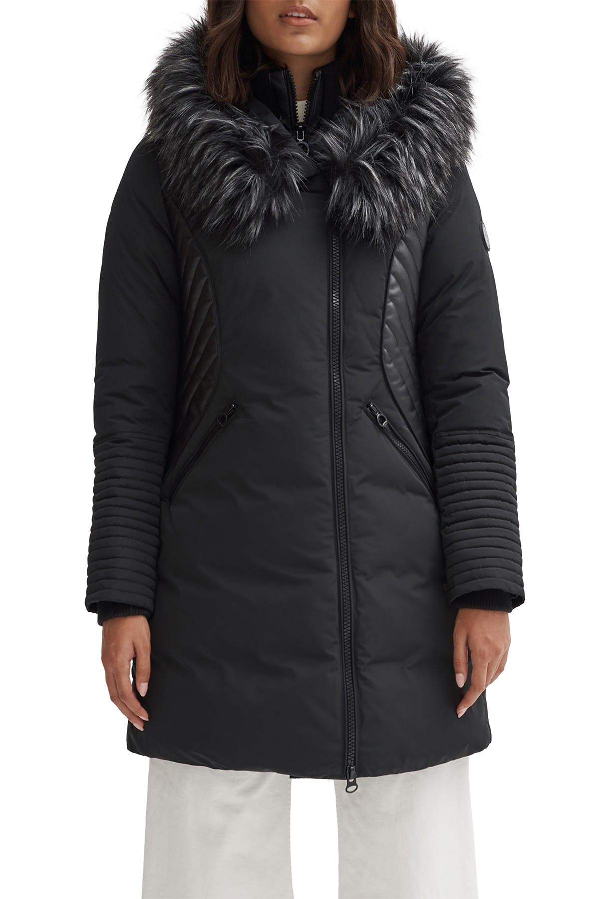 NOIZE | Sam Faux Fur Trimmed Parka | Nordstrom Rack