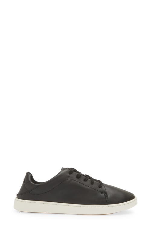 Olukai Pehuea Li 'ili Convertible Sneaker In Black/black