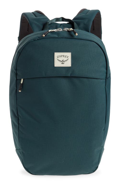 Large Arcane Recycled Polyester Commuter Backpack in Stargazer Blue