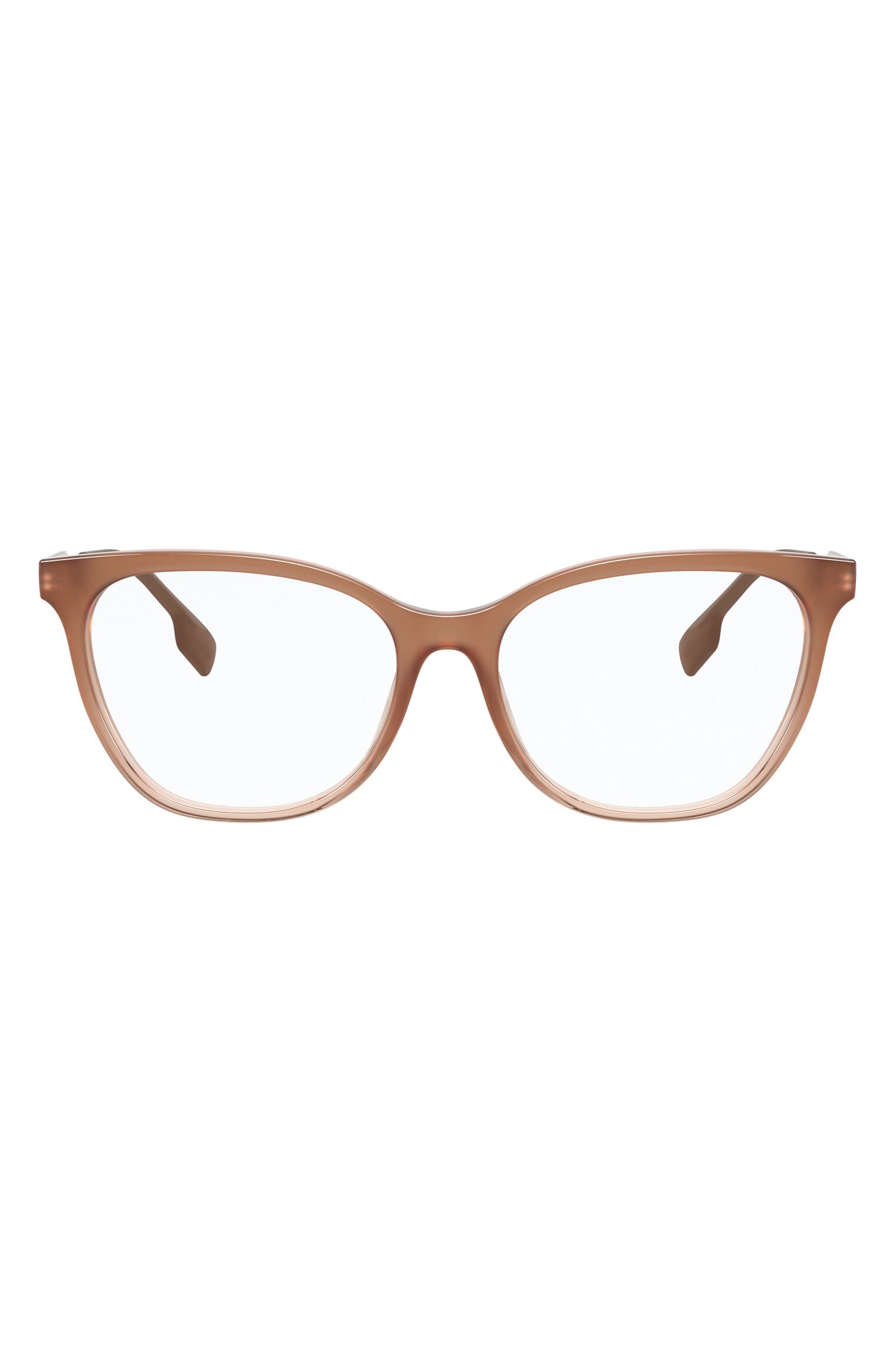 clear burberry glasses