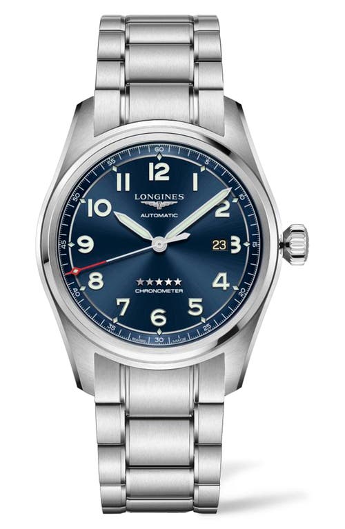 Longines Spirit Automatic Bracelet Watch, 42mm In Metallic